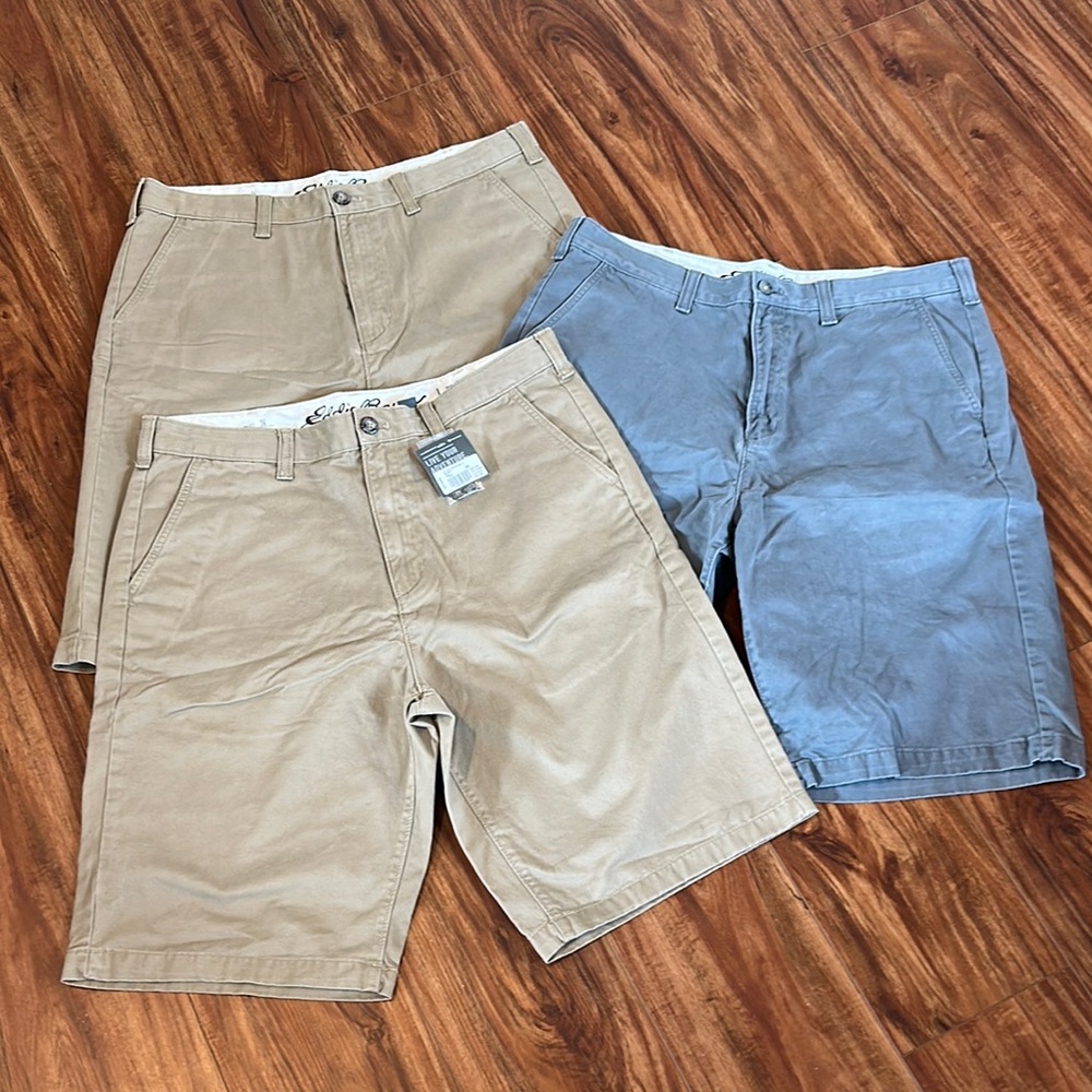 Eddie Bauer Men’s Flat Front Shorts
